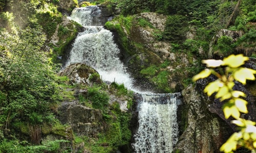 Die Triberger Wasserfälle sind ein lohnenswertes Ausflugsziel im Urlaub in einer der Ferienwohnungen von Familie Enders in Seelbach